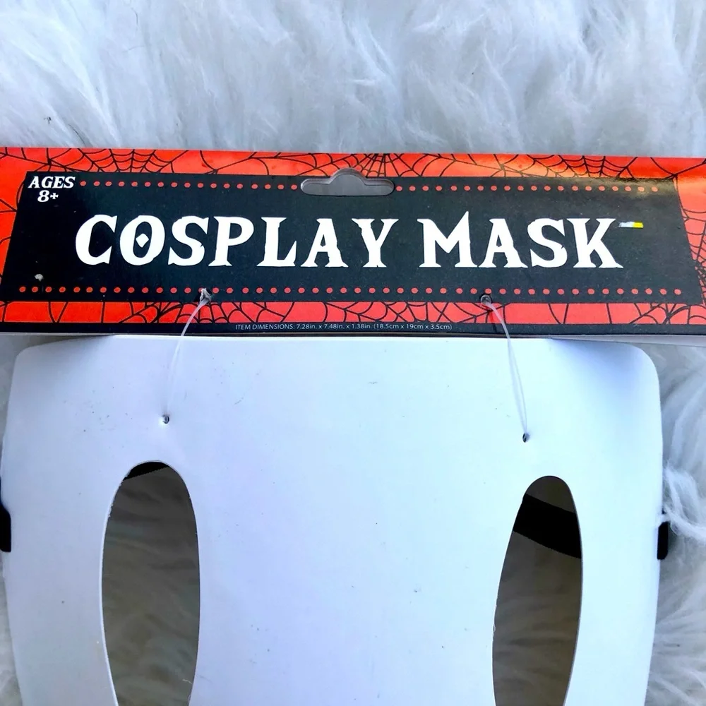 Cosplay White Smile Mask Purge Anime High Rise Costume New!